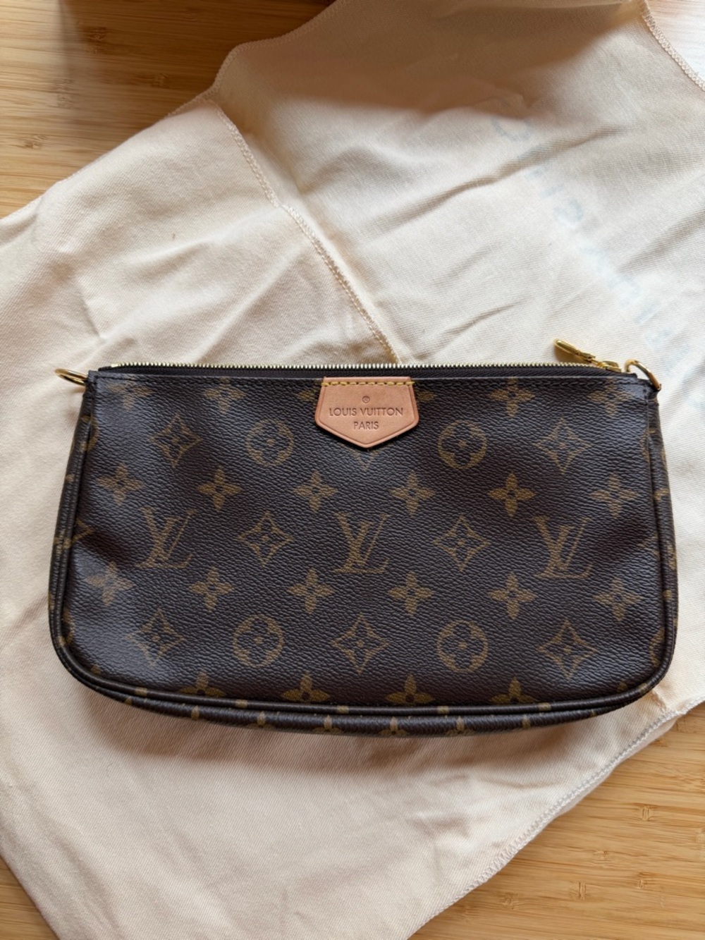 Pre-Loved Louis Vuitton Monogram Multi Pochette Accessoires Light Pink - Picture 12 of 16